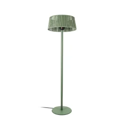 Lucande Pyravo -terassilämmitin, vihreä, 200 cm, alumiini, IP44