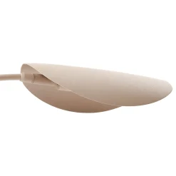 Lucande pöytävalaisin Rivera, beige, metalli, kivi, 51 cm, G9