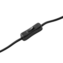 Lucande pöytävalaisin Thalorin, korkeus 39 cm, ruskea, keramiikka