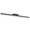 Lucande Smart LED kattovalaisin Leicy musta 5,8 cm RGB CCT