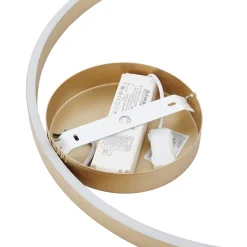 Lucande Smart LED kattovalaisin Moise, kulta, CCT, Tuya