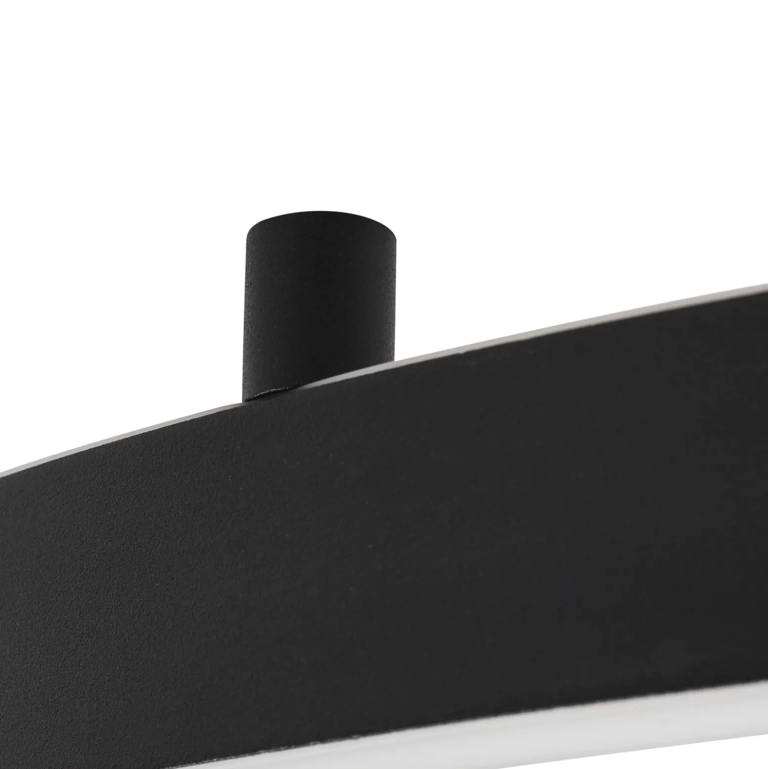 Lucande Smart LED -kattovalaisin Moise, musta, CCT, Tuya