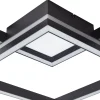 Lucande Smart LED-kattovalaisin Tjado, 85cm, musta, RGB, CCT