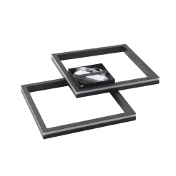 Lucande Smart LED-kattovalaisin Tjado, 85cm, musta, RGB, CCT