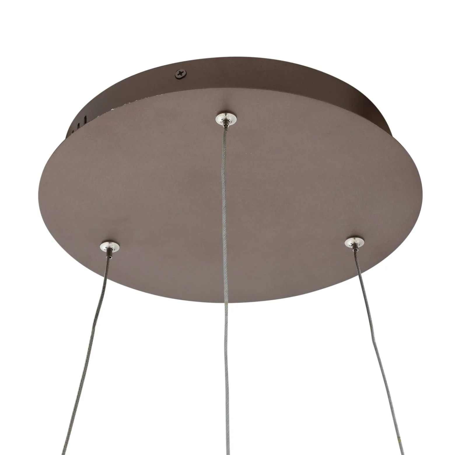 Lucande Smart LED-riippuvalaisin Yonam, kahvi, 1-valo, Tuya