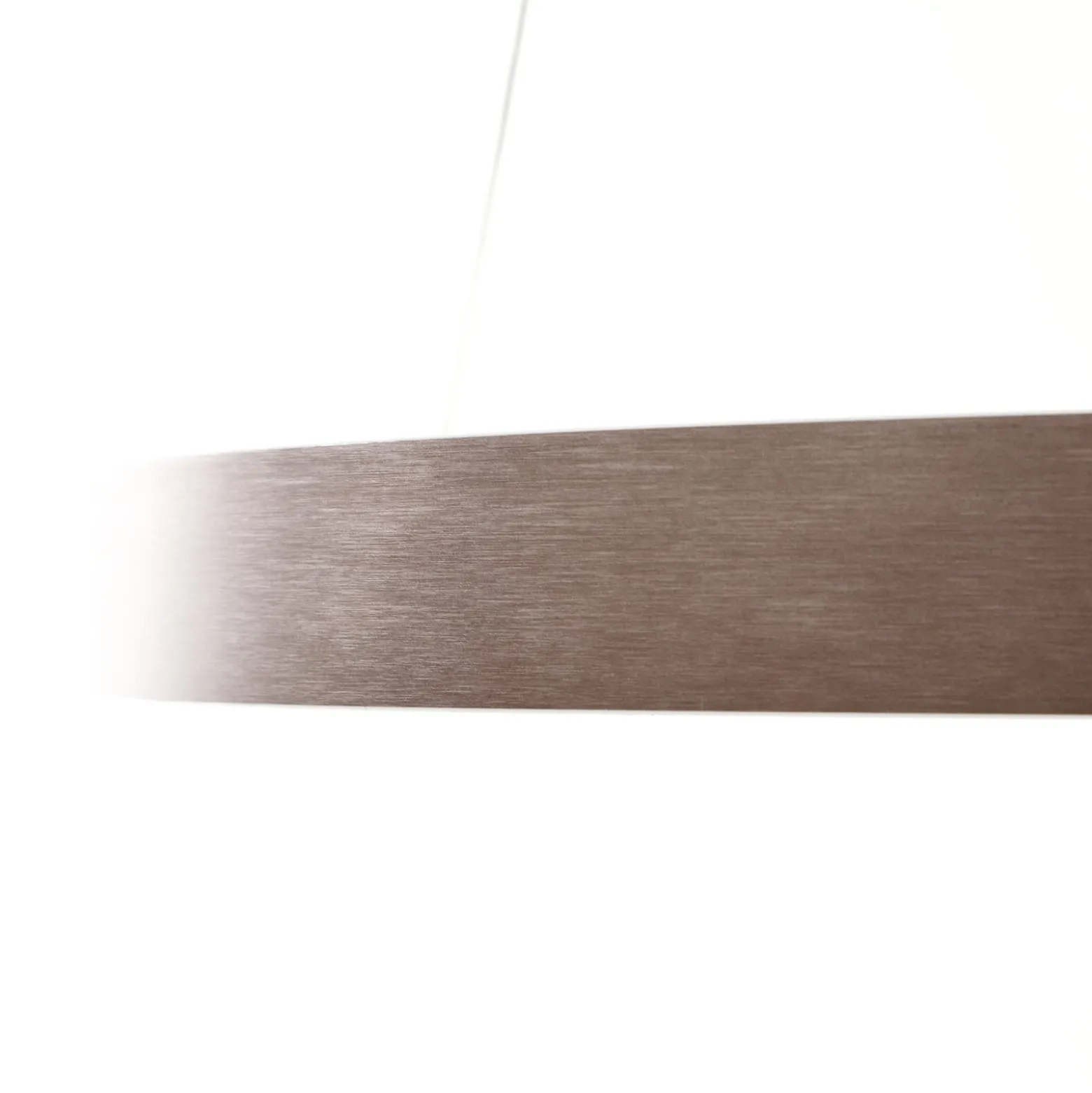 Lucande Smart LED-riippuvalaisin Yonam, kahvi, 1-valo, Tuya