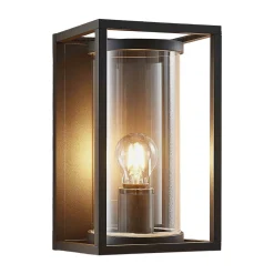 Lucande ulkoseinävalaisin Brienne, 30 cm, antrasiitti, metallia