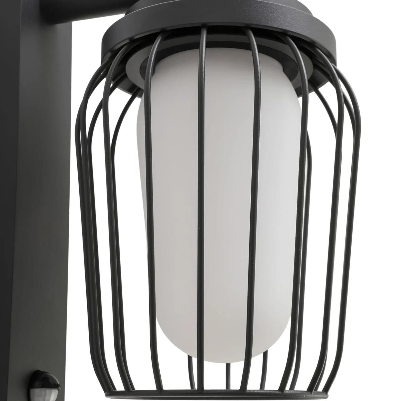 Lucande ulkoseinävalaisin Chandan, 30 cm, antrasiitti, anturi