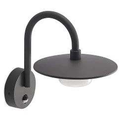 Lucande ulkoseinävalaisin Zamalino, 31 cm, antrasiitti, tunnistin