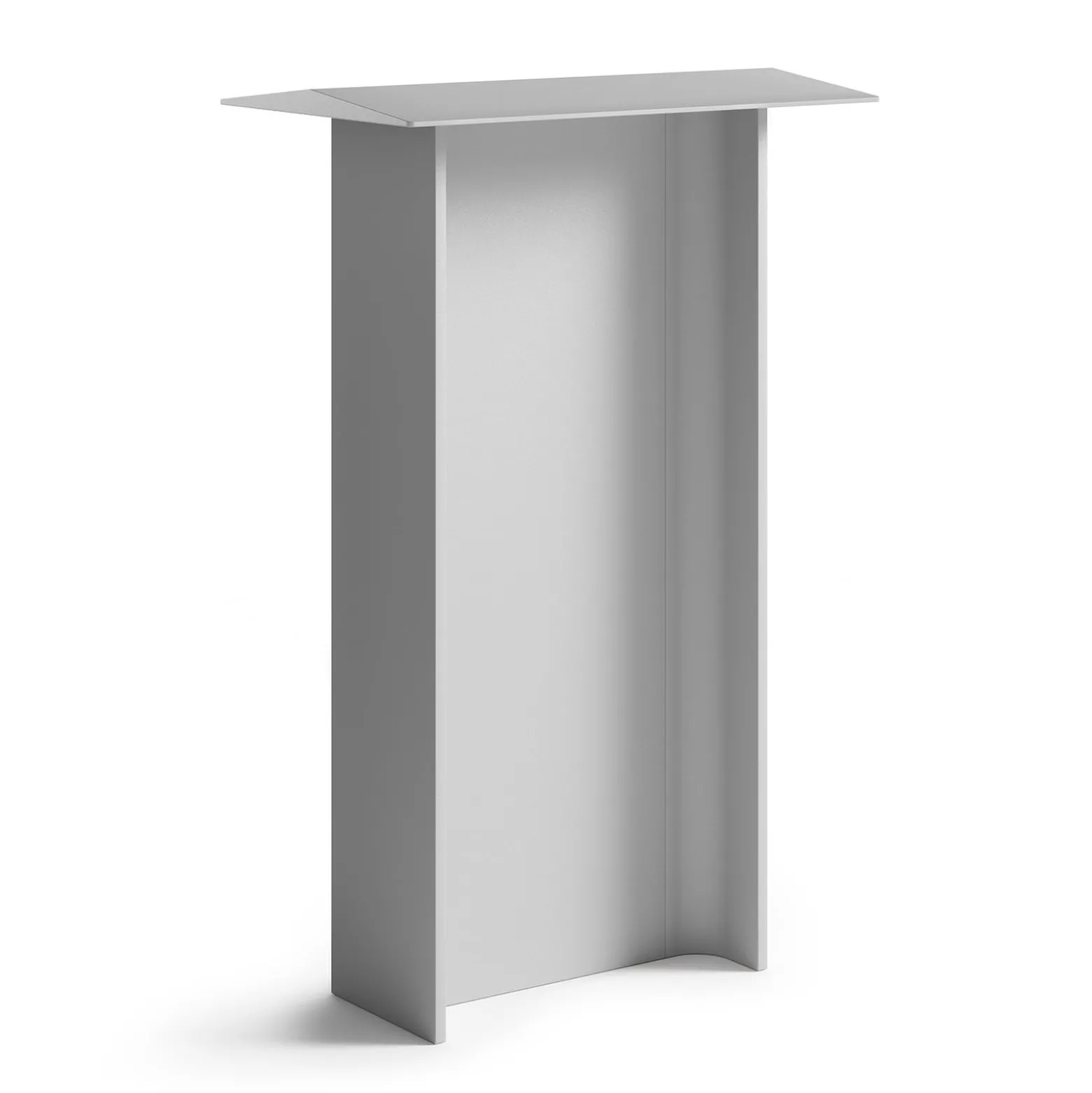Luceplan Fienile-LED-pylväsvalo 72cm vaaleanharmaa