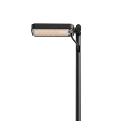 Luceplan LED-pylväsvalaisin Flia, korkeus 180 cm, musta, muovi