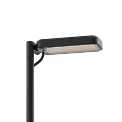 Luceplan LED-pylväsvalaisin Flia, 2-lamppuinen, musta, muovi