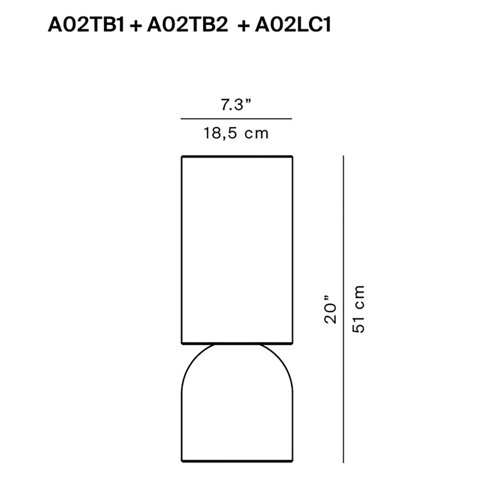 Luceplan Nui B LED terassivalaisin betonista DALI