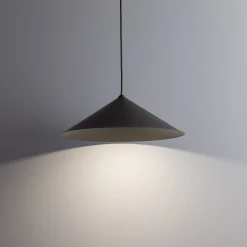 Lume L -riippuvalaisin, ruskea, metalli, Ø 40 cm, GX53