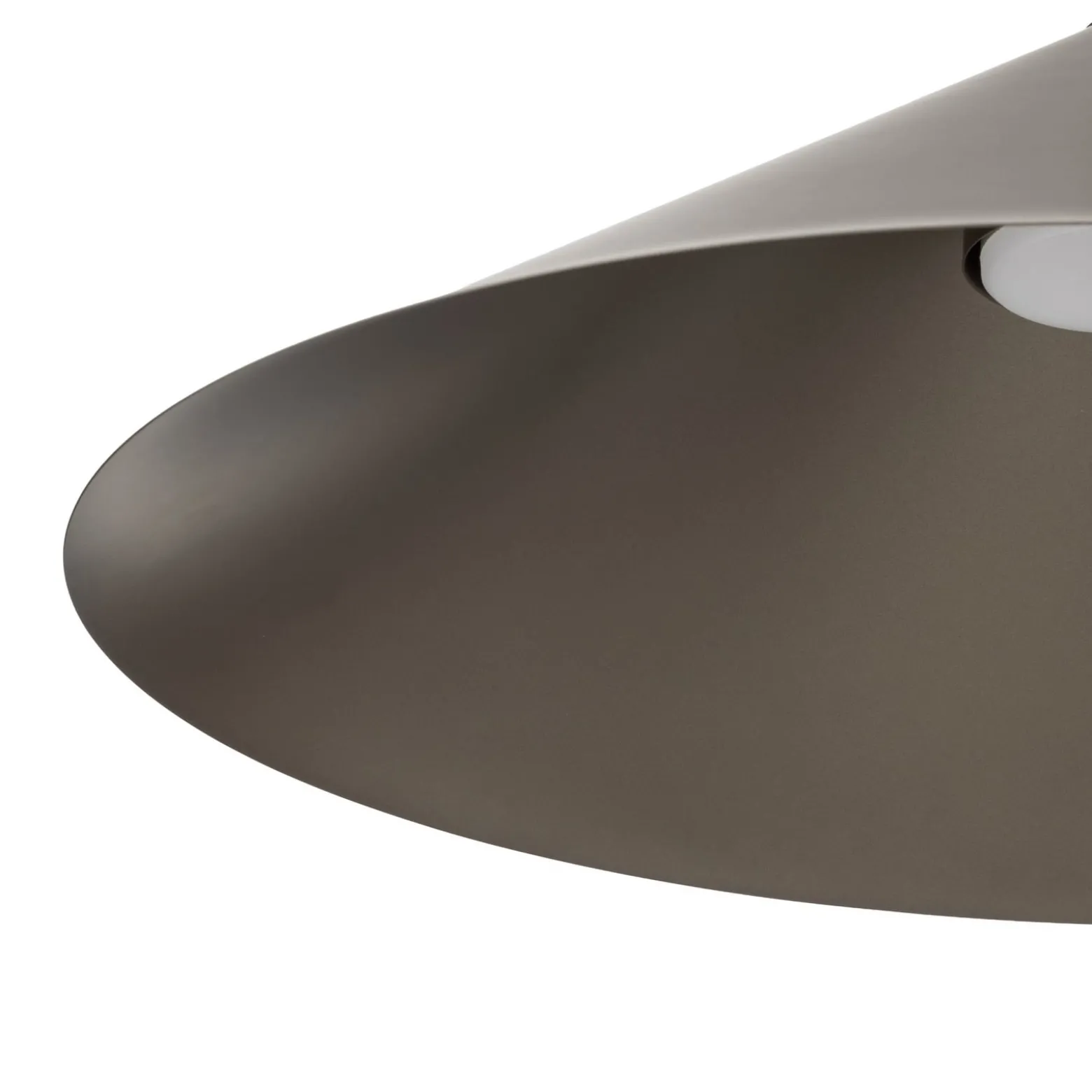 Lume XL -riippuvalaisin, ruskea, metalli, Ø 49 cm, GX53