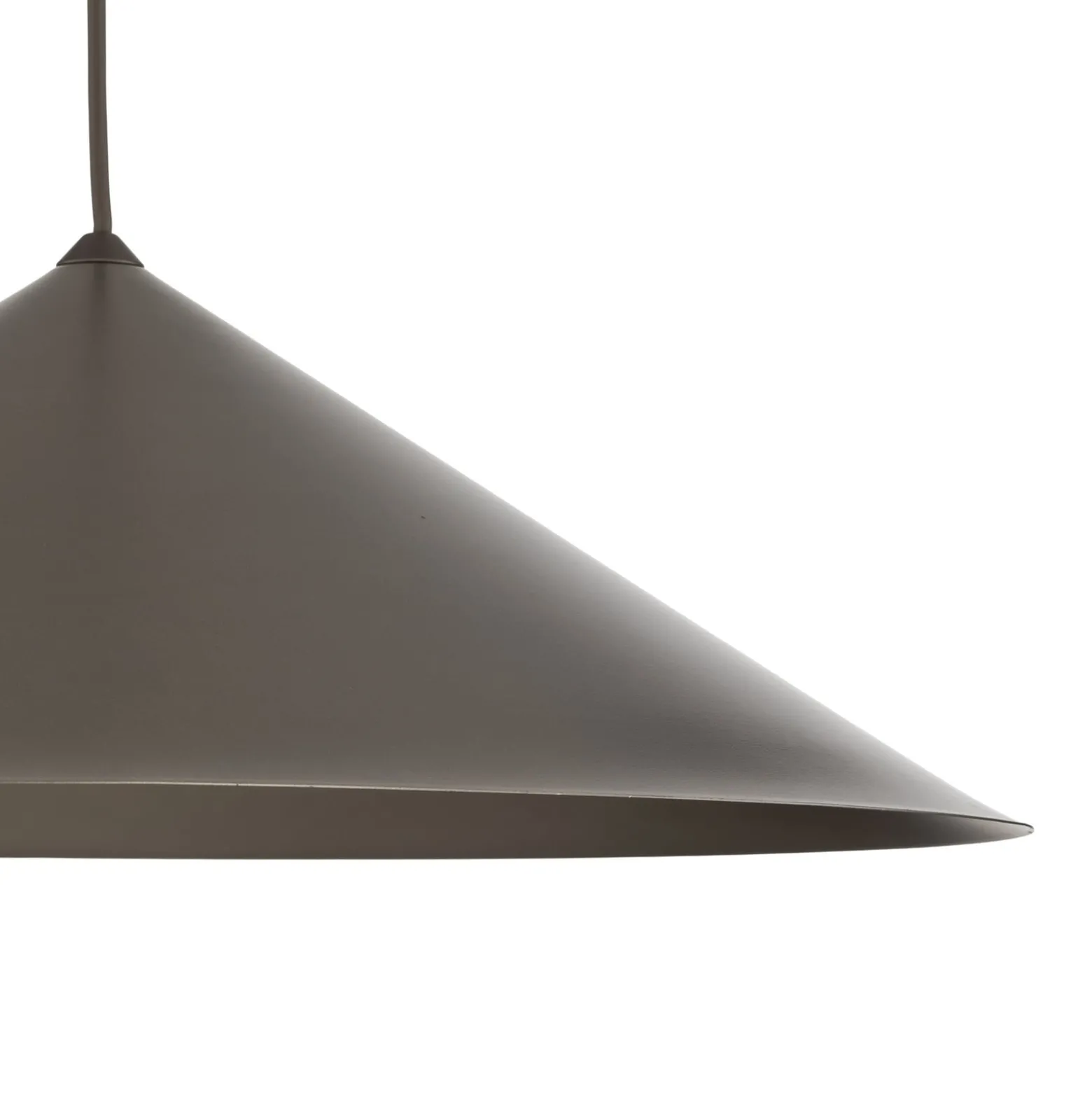 Lume XL -riippuvalaisin, ruskea, metalli, Ø 49 cm, GX53