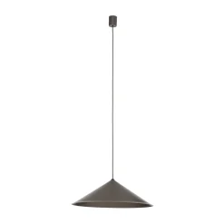 Lume XL -riippuvalaisin, ruskea, metalli, Ø 49 cm, GX53