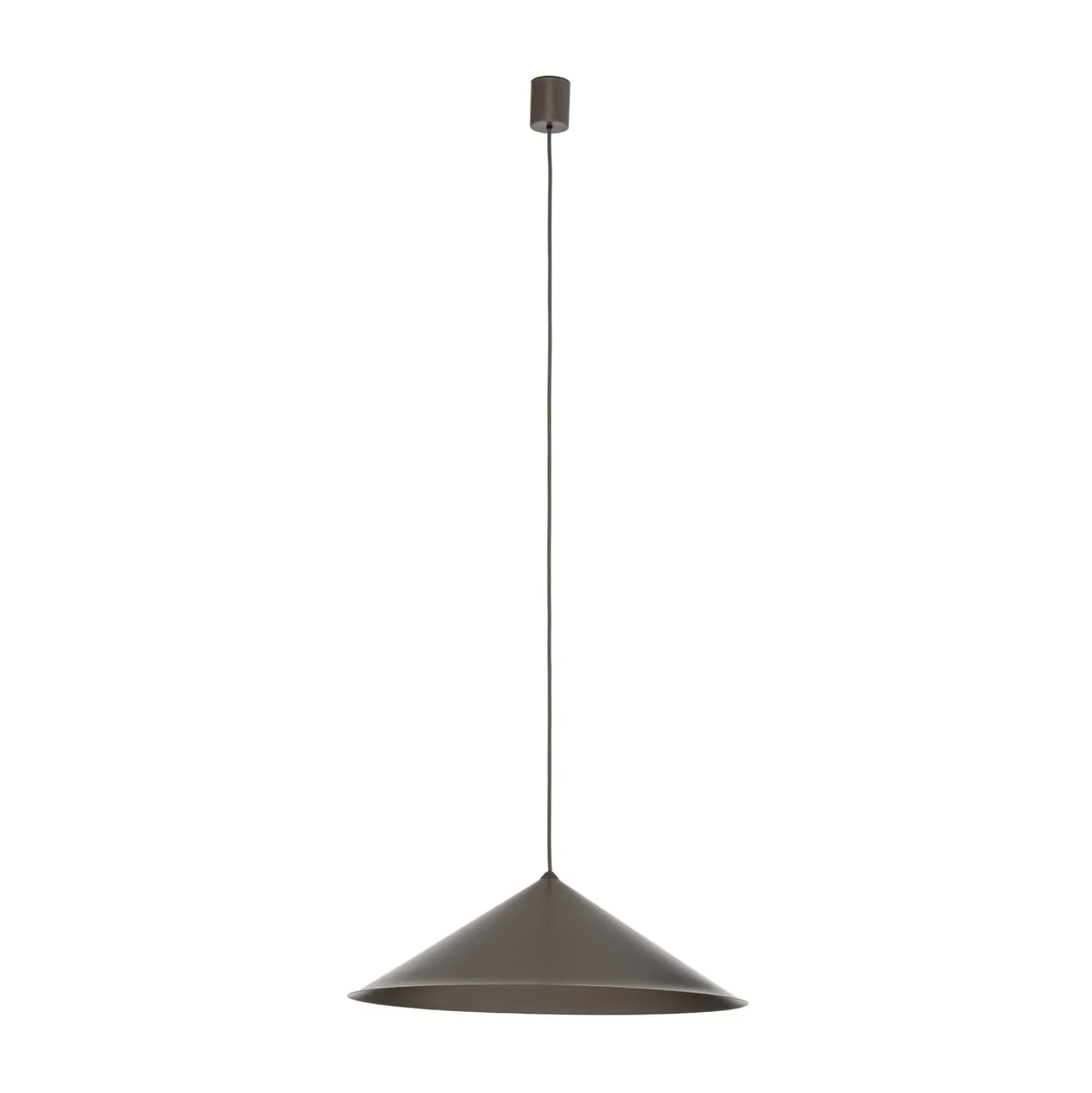 Lume XL -riippuvalaisin, ruskea, metalli, Ø 49 cm, GX53