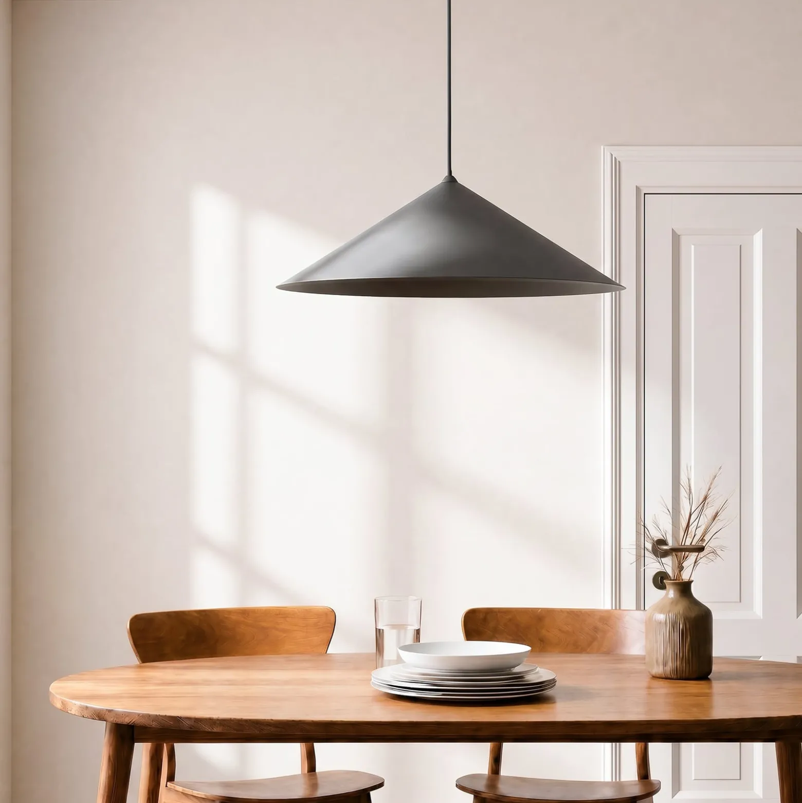 Lume XL -riippuvalaisin, ruskea, metalli, Ø 49 cm, GX53
