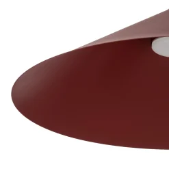 Lume XL -riippuvalaisin, viininpunainen, metalli, Ø 49 cm, GX53