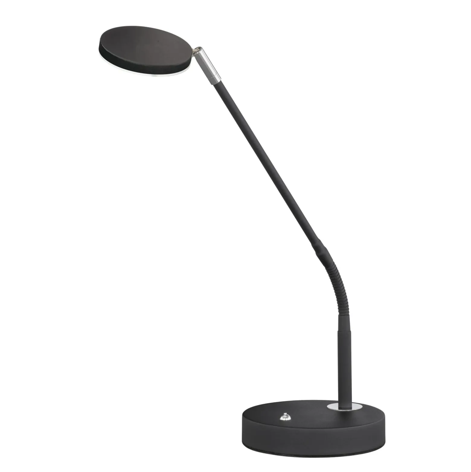 Lunia-LED-pöytälamppu himmennettävä, hiekanmusta