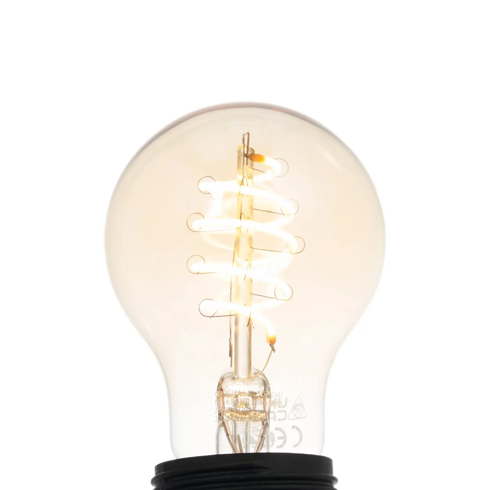 LUUMR LED-lamppu, E27 A60 4,9 W, älykäs, kirkas, keltainen