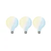 LUUMR Smart LED-lamppu 3kpl E27 G125 7W CCT matta Tuya