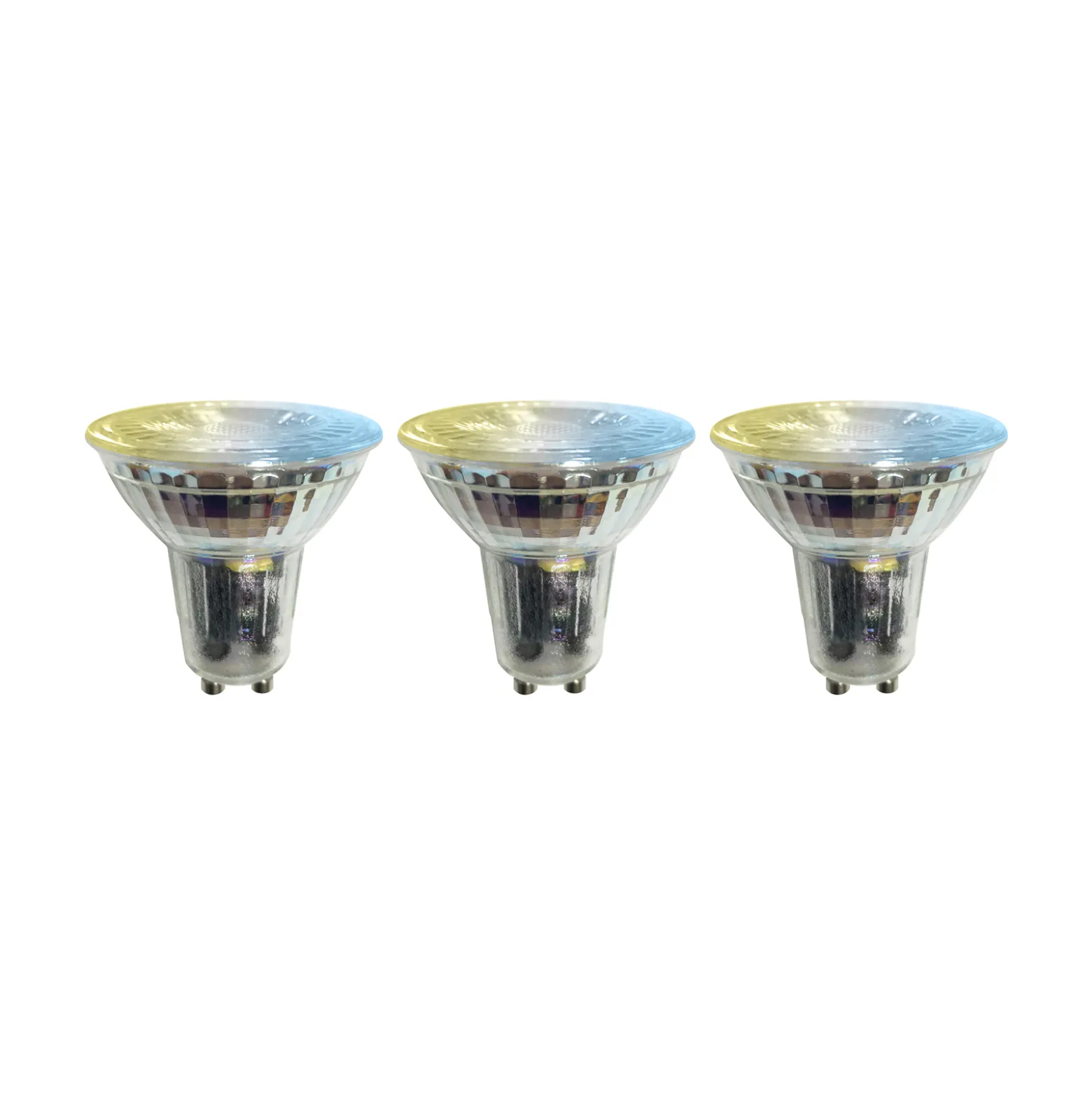 LUUMR Smart LED-lamppu 3kpl GU10 lasi 4,7W kirkas Tuya