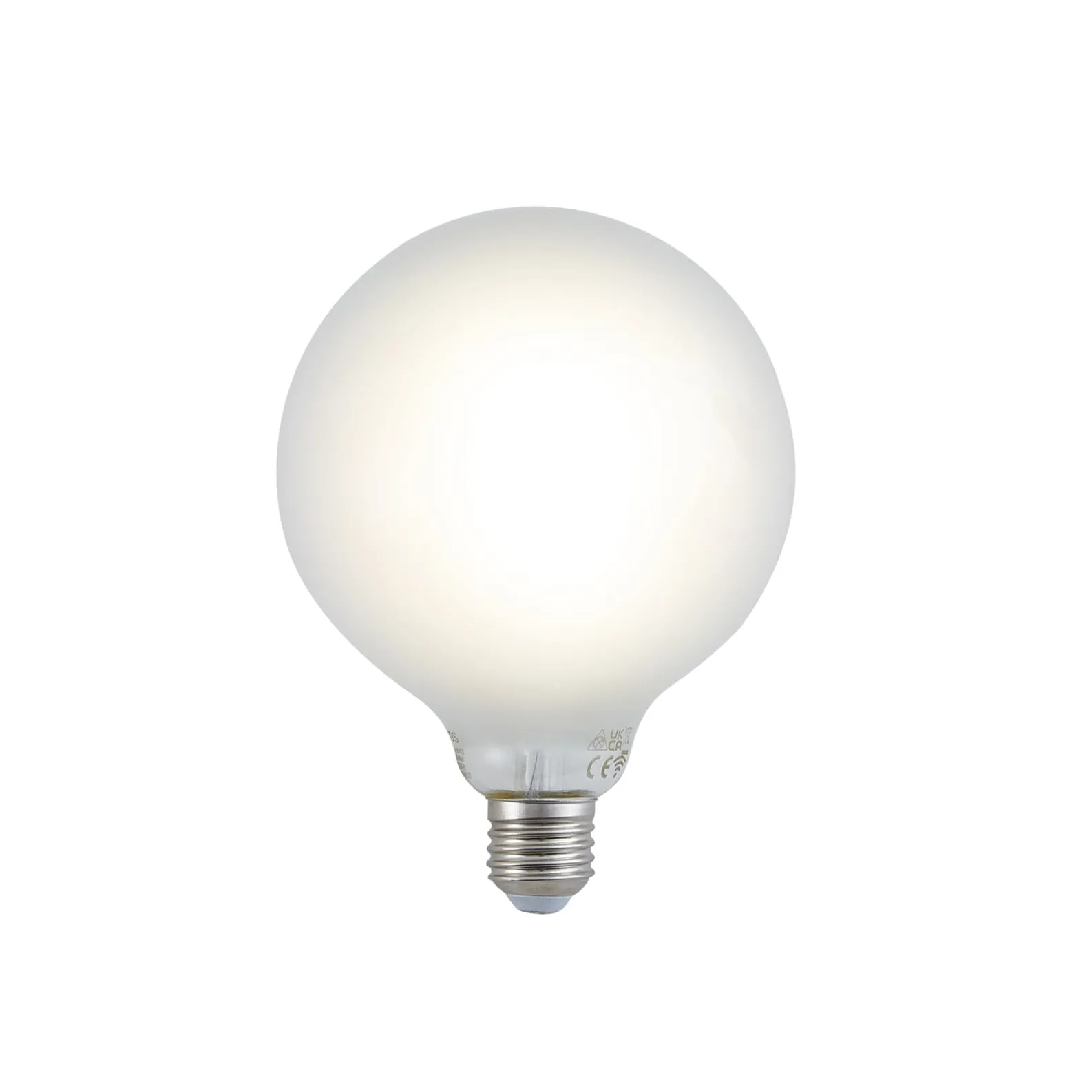 LUUMR Smart LED-lamppu, mattapintainen, E27 G125, 7 W, Tuya WLAN CCT