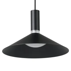 Älykäs riippuvalo Conomavilla-Z, musta 92 cm 3-lamppuinen RGB