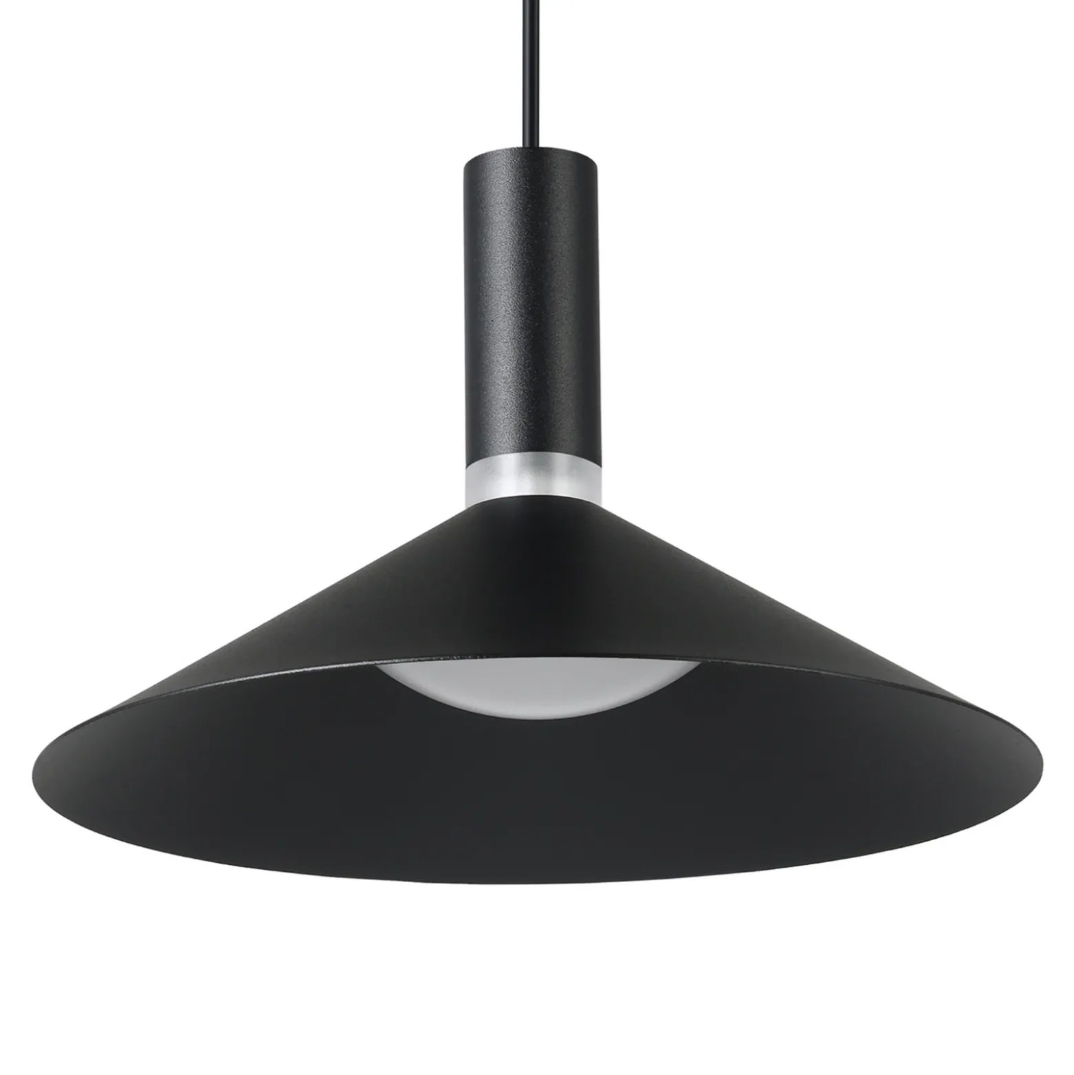 Älykäs riippuvalo Conomavilla-Z, musta 92 cm 3-lamppuinen RGB