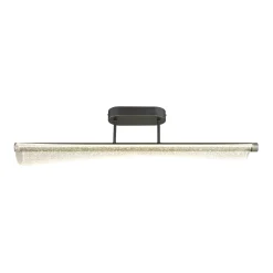 Malinda-LED-kattovalaisin, kirkas/antrasiitti, pituus 81 cm, CCT
