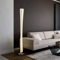 Malinda-LED-lattiavalo, kirkas/antrasiitti, korkeus 155 cm, CCT