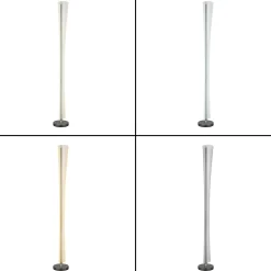 Malinda-LED-lattiavalo, kirkas/antrasiitti, korkeus 155 cm, CCT
