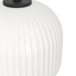 Mantunalle-riippuvalaisin, pituus 120 cm, musta/valkoinen, 3-valo.