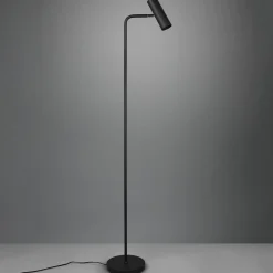 Marley lattiavalaisin, musta, korkeus 151 cm, metallia