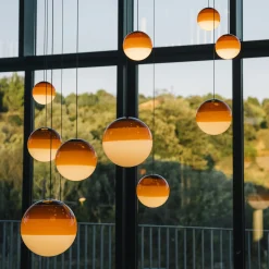 MARSET LED-riippuvalaisin Dipping Light Ø 13 cm oranssi