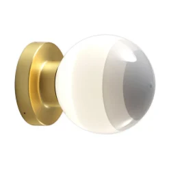 MARSET LED-seinävalaisin Dipping Light A2, valkoinen/kulta