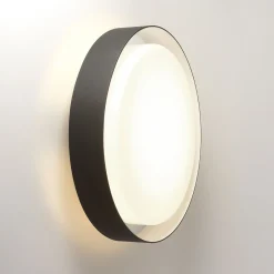 MARSET Plaff-on! Ulkoseinävalaisin, IP54, Ø50 cm