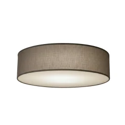 Marshall-kattovalaisin, harmaa, Ø 50 cm, metalli/rottinki