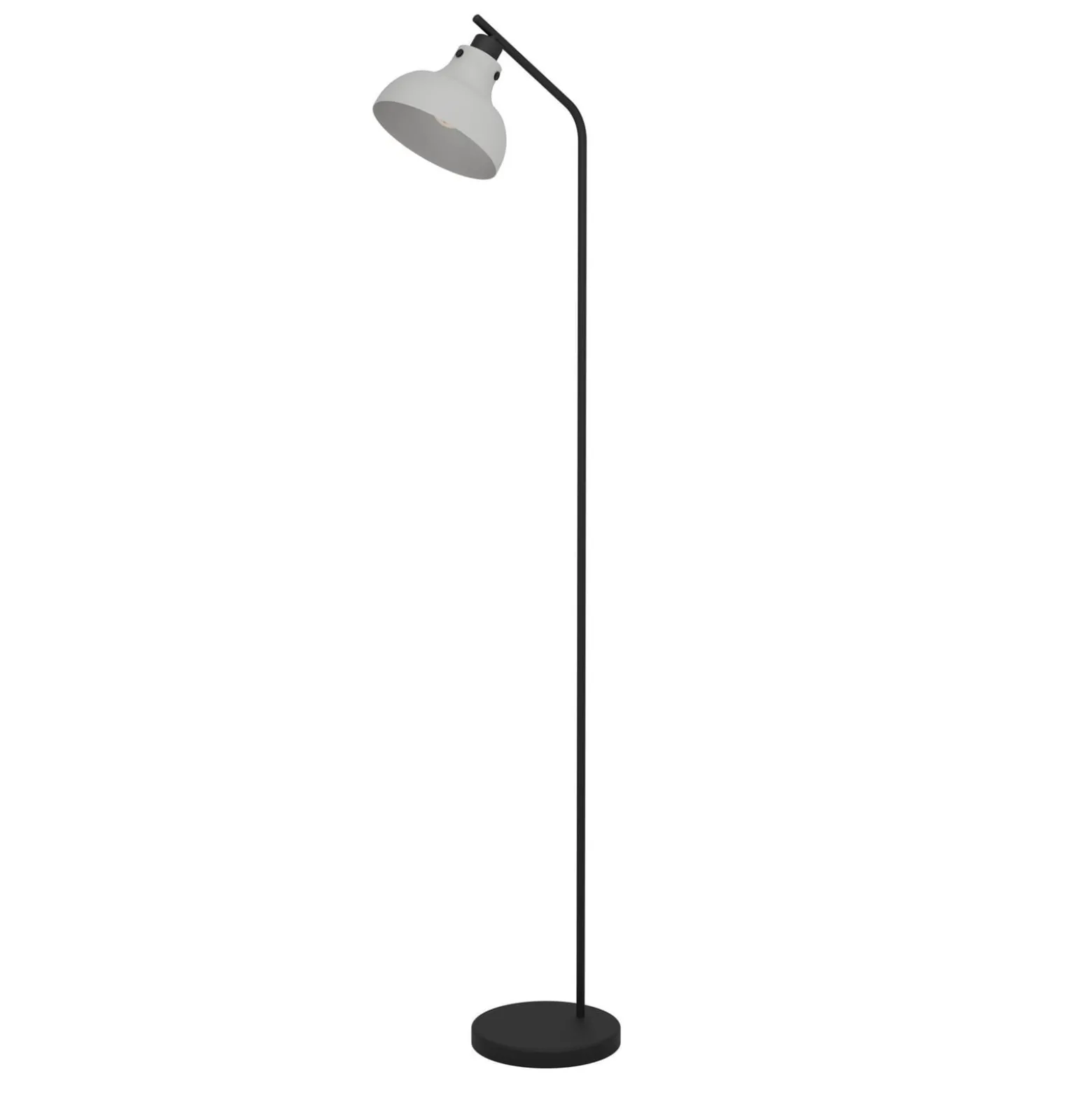 Matlock lattiavalaisin, korkeus 158 cm, harmaa/musta