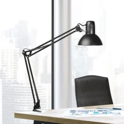 MAULstudy klipsivalaisin, musta, 44 cm, metalli, E27