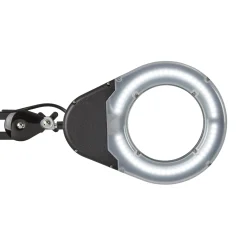 MAULviso LED-suurennuslasivalaisin, musta, 48 cm, metallia