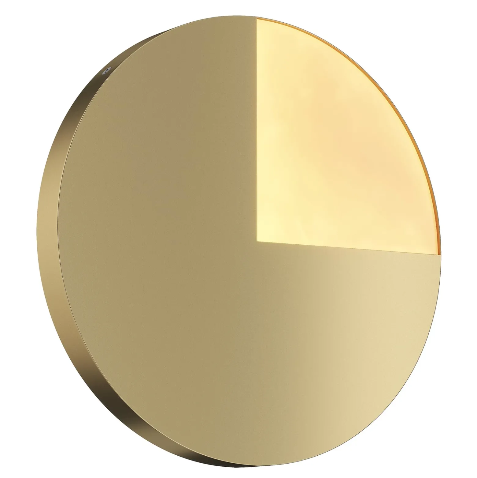 Maytoni Jupiter LED-seinävalaisin, kultainen, Ø 38.1cm