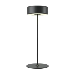 Maytoni ladattava LED-pöytävalaisin AI Collaboration, alumiini, musta