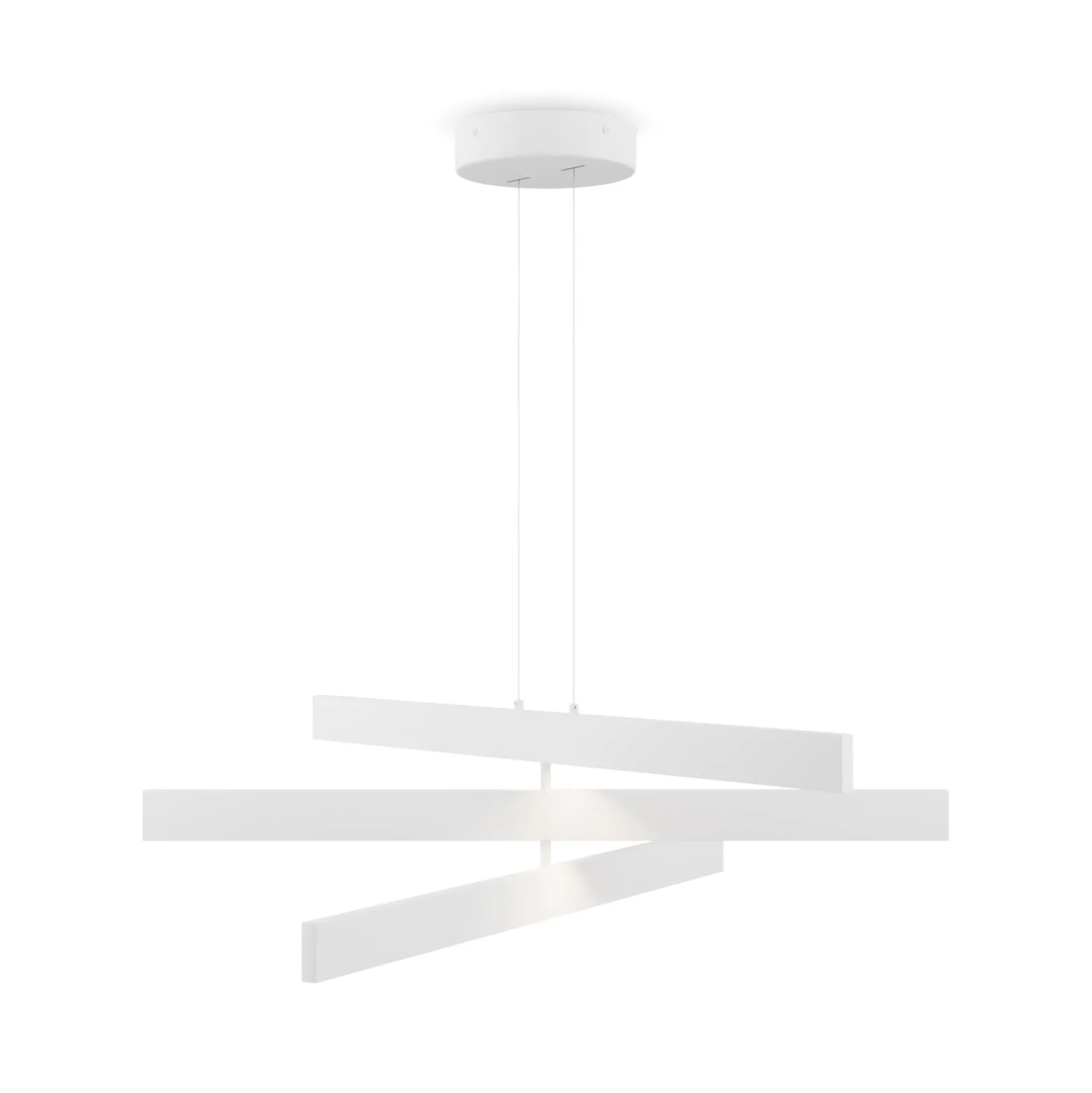 Maytoni Origami LED-riippuvalaisin, valkoinen