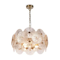 Maytoni-riippuvalaisin Aster, lasi, Ø 62,6 cm, 8 x E14