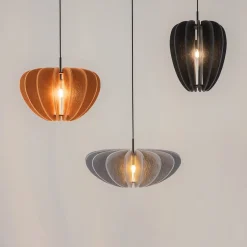 Maytoni-riippuvalaisin Cambio, harmaa, Ø 58 cm, huopa, E27