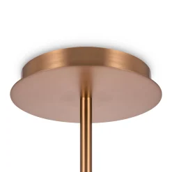 Maytoni riippuvalaisin Erich, messinki rosé, lasi/metalli 12-light.