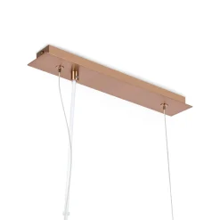 Maytoni riippuvalaisin Erich, messinki rosé, lasi/metalli, 5-valo.
